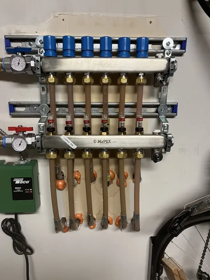 Plumber performing Leak Detection at a residential property in Nahant